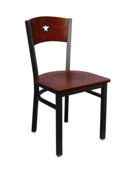 Picture of ERP-160 Star Back Metal Chair