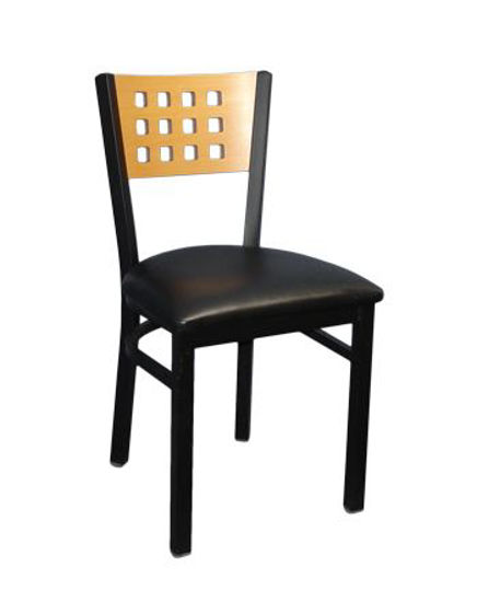 Picture of ERP-171 Lattice Back Metal Chair