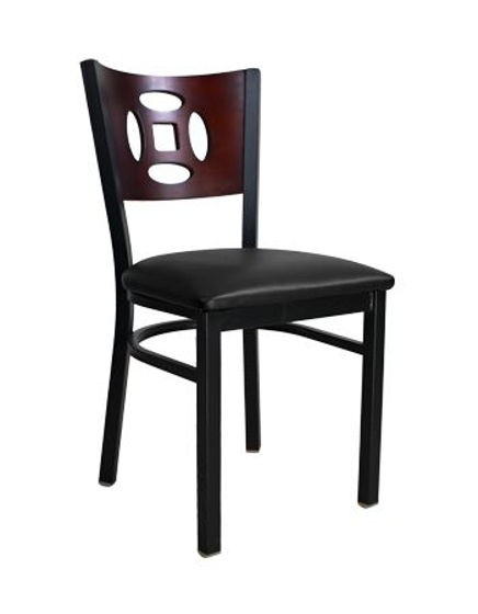 Picture of ERP-168 Courtyard Window Back Metal Chair