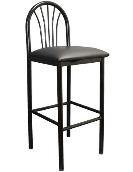 Picture of ERP-111-BS Fanback metal barstool, 111-BS