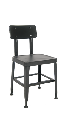 Picture of ERP-127 Steel Chair in Black Finish