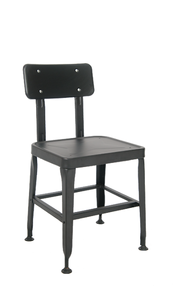 Picture of ERP-127 Steel Chair in Black Finish