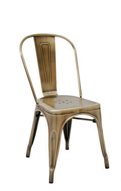 Picture of ERP-224 Steel Chair in Copper Finish