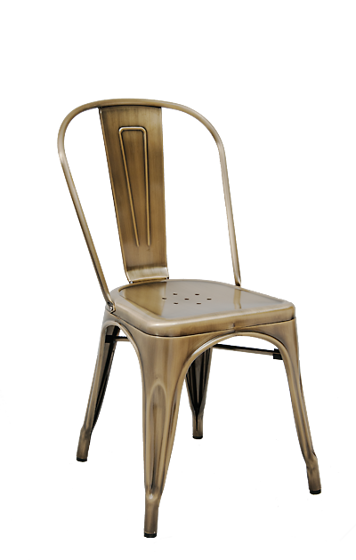Picture of ERP-224 Steel Chair in Copper Finish