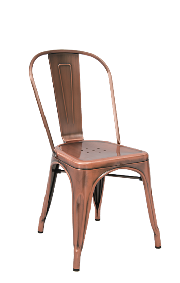 Picture of ERP-225 Steel Chair in Brass Finish