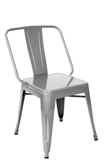 Picture of ERP-13C Iron Tolix-Style Dining Chair, Clear