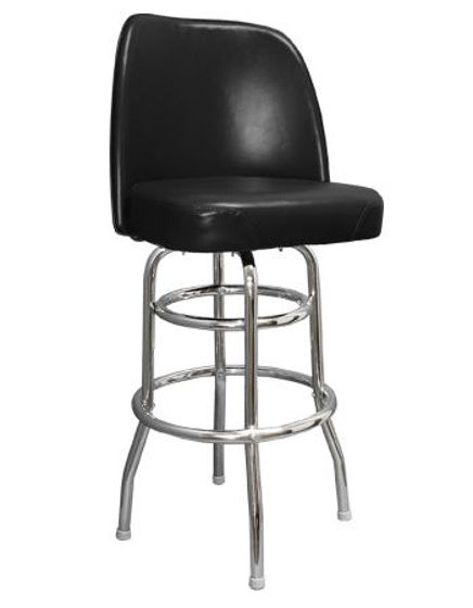 Picture of ERP-200-4XL Swivel Barstool w/ Chrome Finish Base, Jumbo