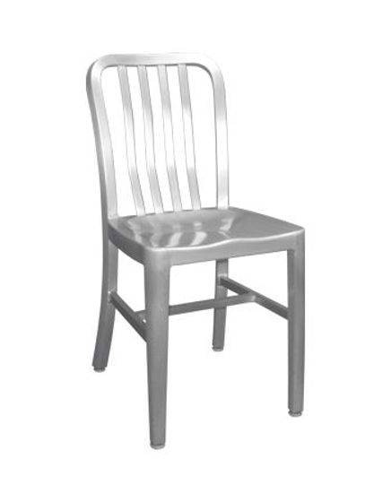 Picture of ERP-27 Aluminum Chair w/ Slat Back