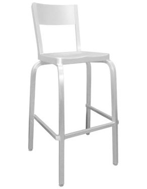 Picture of ERP-31-BS Plain Back Aluminum Barstool