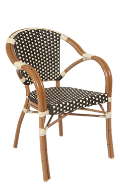 Picture of ERP-20 Aluminum Wicker Armchair