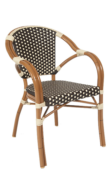 Picture of ERP-20 Aluminum Wicker Armchair