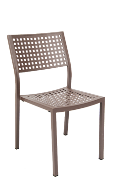Picture of ERP-78 Aluminum Chair, Powder Coating in Rust Color