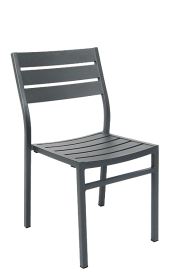 Picture of ERP-80 Aluminum Chair in Dark Grey Finish