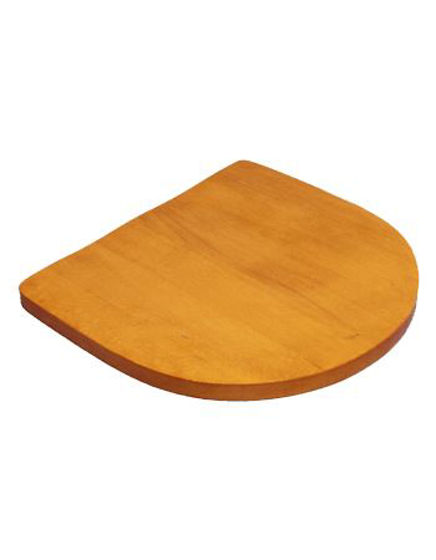 Picture of ERP-B80-C Wooden Saddle Seat , Cherry, 1"