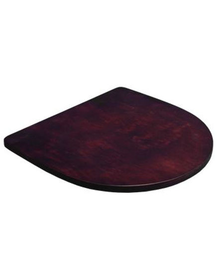 Picture of ERP-B70-DM Veneer Seat , Dark Mahogany