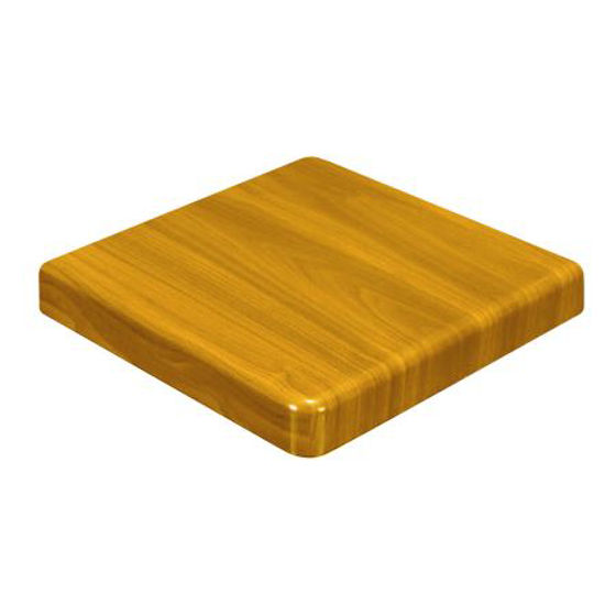 Picture of ERP-RS-C Resin Table Top, Cherry