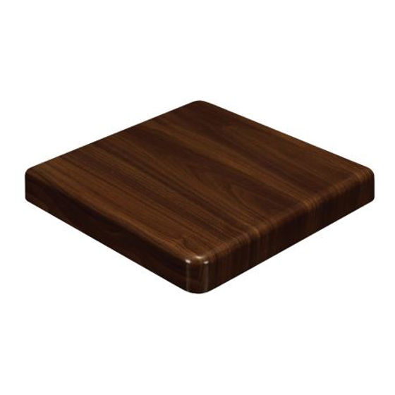 Picture of ERP-RS-W Resin Table Top, Walnut