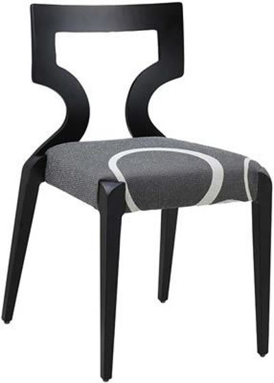 Picture of MJ-191W Mingja Side Chair Italian Collection 1