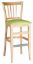 Picture of MJ-304N Mingja Classic 1 Barstool Chair 