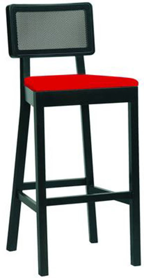 Picture of MJ-361F-NET Mingja Upscale Barstool Chair 