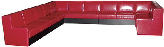 Picture of MJ-845 RED Mingja Booth, Lounge Collection 