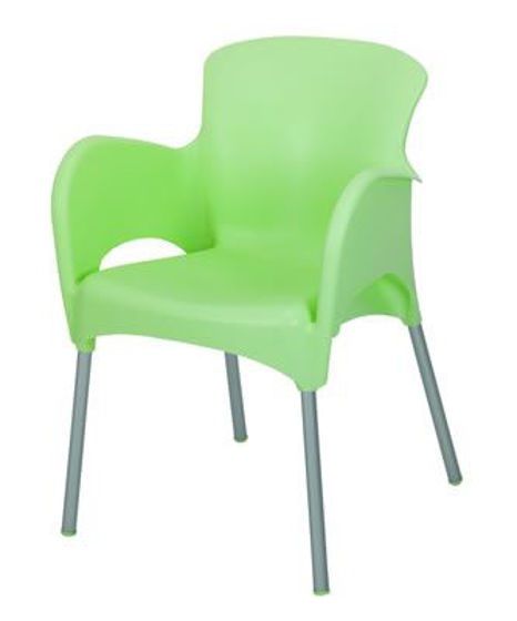 Picture of MJ-514G Mingja Plastic Arm Chair