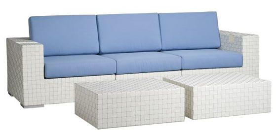 Picture of MJ-691 SOFA Mingja Aluminum Sofa Artie Collection 