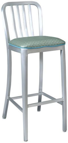 Picture of MJ-778U Mingja Aluminum Barstool Chair 