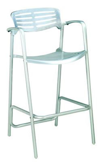 Picture of MJ-790S Mingja Aluminum Barstool Chair 