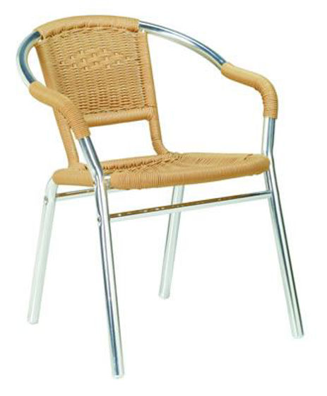 Picture of MJ-555N Mingja Aluminum Arm Chair