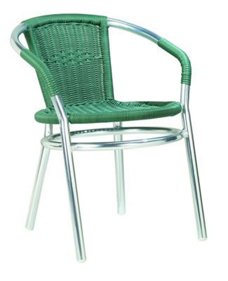 Picture of MJ-551G Mingja Aluminum Arm Chair