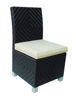Picture of MJ-566 Mingja Upscale Aluminum Side Chair with PVC wicker