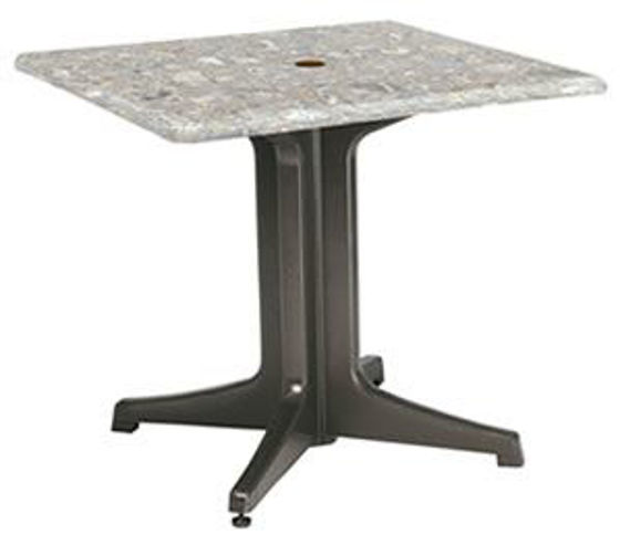 Picture of 32" SQUARE Table Top w/ Umbrella Hole