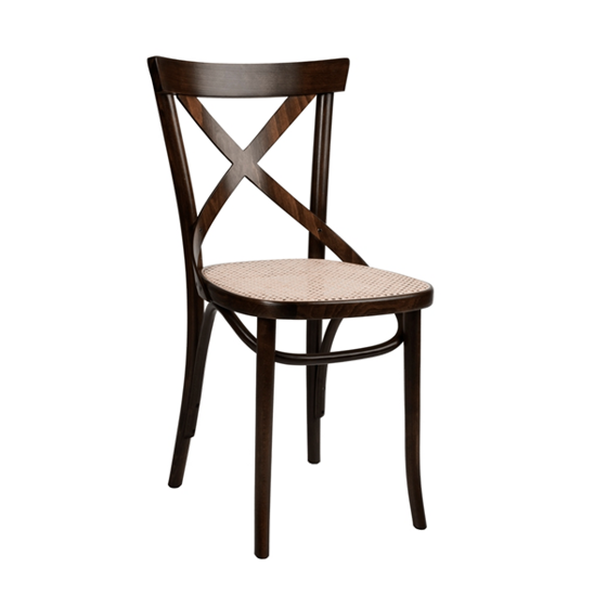 Picture of CLASSIC BENTWOOD X BACK SIDE CHAIR