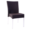 Picture of EMU BELLA SIDE DINING CHAIR 05-44 Aluminum / Espresso Wicker