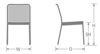 Picture of EMU RITA SIDE DINING CHAIR 05-44 Aluminum / Espresso Wicker