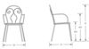 Picture of EMU CAPRERA ARM DINING CHAIR