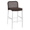 Picture of EMU RITA BAR STOOL 05-44 Aluminum / Espresso Wicker