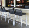 Picture of EMU RITA BAR STOOL 05-44 Aluminum / Espresso Wicker