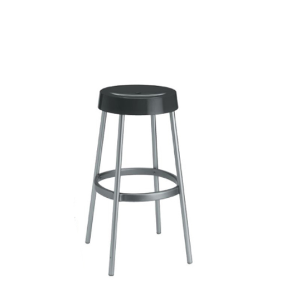 Picture of EMU LOOP BAR STOOL 05-22 Anthracite