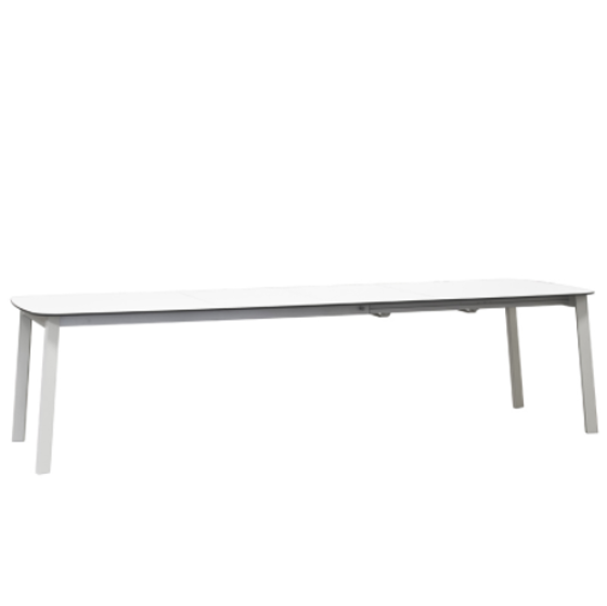 Picture of EMU SHINE HPL 71"+22"+22" x 40" DINING TABLE 23 A/ WHITE