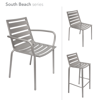 Picture of BFM-DV350TS DV450TS-DV550TS-South Beach-Dining- Chair-Barstool