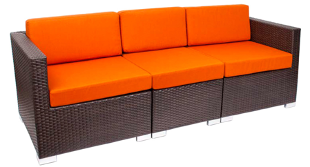 Picture for category BFM Synthetic Wicker Sofa Aruba Series