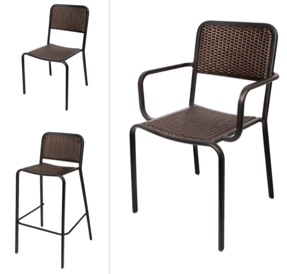 Picture of BFM Synthetic Outdoor Rio Dining Chair Wicker