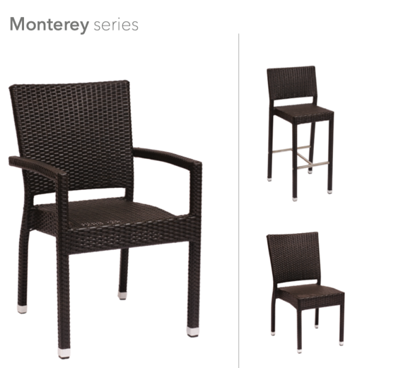 Picture of BFM Synthetic Outdoor MONTEREY Dining Chair Wicker PH501CJV