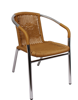 Picture of BFM Synthetic Outdoor Madrid Dining Chair Wicker MS21C MS21B