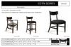 Picture of GAR FURNITURE CC 176 SERIES BAR CHAIR