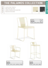 Picture of GAR FURNITURE PALAMOS BAR CHAIR