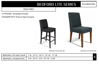 Picture of GAR FURNITURE BEDFORD LITE SERIES BAR CHAIR