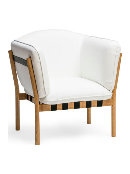 Picture of DOWEL ARMCHAIR UPHOLSTERED BY TON